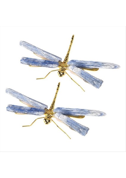 Kyanit Yusufçuk Heykelcik Kristal Taş El Sanatları Kelebek Mineral Ev Dekorasyonu (Yurt Dışından)