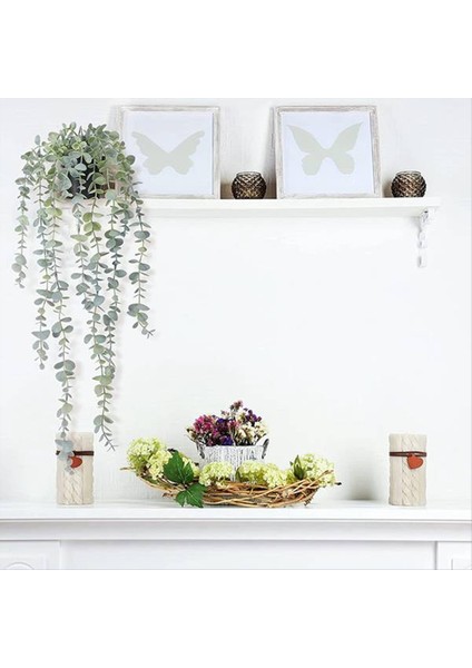 2 Adet Yapay Asılı Bitkiler Saksı Okaliptüs Asılı Bitki Duvar Odası Için Ev Veranda Kapalı Açık Dekor (Yurt Dışından) fırsatları