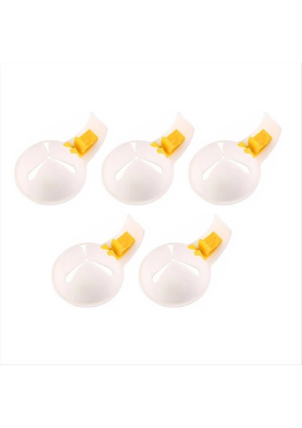 5pcs Yumurta Sarısı ve Yumurta Beyaz Ayırıcı Silikon Jel Yumurta Yumurta Beyaz Kabuk Filtre Pişirme Mutfak Malzemeleri (Yurt Dışından)