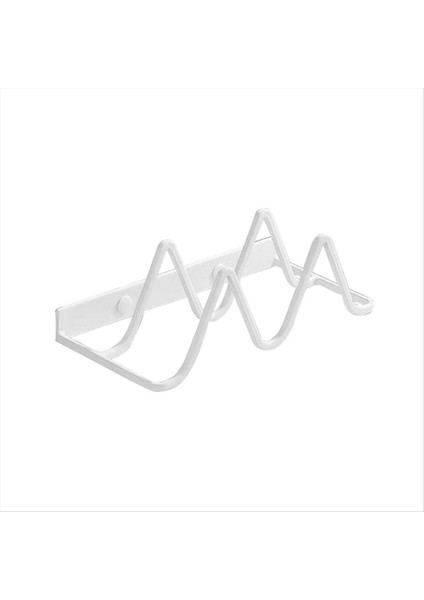 Paslanmış tencere kapağı tutucu duvar montaj plaka rafı güçlü yatak kapasitesi Yok pot kapağı raf kadırga rafı beyaz-a (Yurt Dışından) modelleri