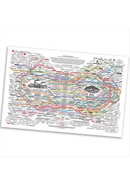 Şifa Web Poster Doğal Ilaçlar Grafik Tuval Duvar Sanatı Yatay Poster Baskı Akıl Sağlığı Posterleri (Yurt Dışından)