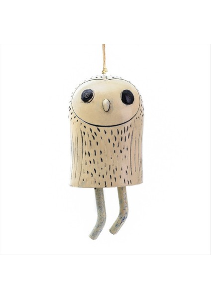 Vintage Rüzgar Zil - Açık Hava, Bahçe, Veranda Dekorasyonu Için Uygun Boho Tarzı. Sevimli Hayvan Groundhog Rüzgar Zil, Bir (Yurt Dışından)