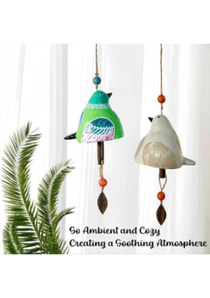 Kuş Şarkısı Bell, Kuş Şarkısı Bell Rüzgar Zil, Kuş Şarkısı Bell Bahçesi Dekorasyonu, Asma Rüzgar Çamlası, Rüzgar Çenesi Standı Kırmızı (Yurt Dışından) fırsatları