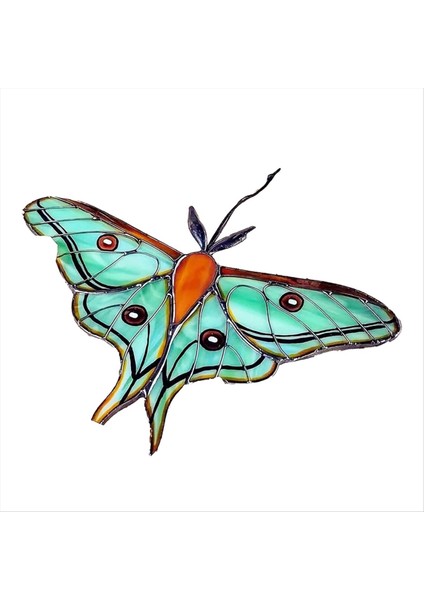 Lekeli Kelebek Güneş Catcher Leke Cam Pencere Asma Asma Kelebekler Sun Catcher Araba Kelebek Dekorasyonları B (Yurt Dışından)