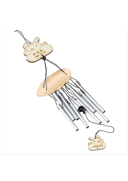 B Metal Rüzgar Çanları Av Bahçe Zili Rüzgar Çan Pencere Zil Duvar Asılı Dekorasyon Ev Dekor Ahşap Rüzgar Çan (Yurt Dışından) fiyatları