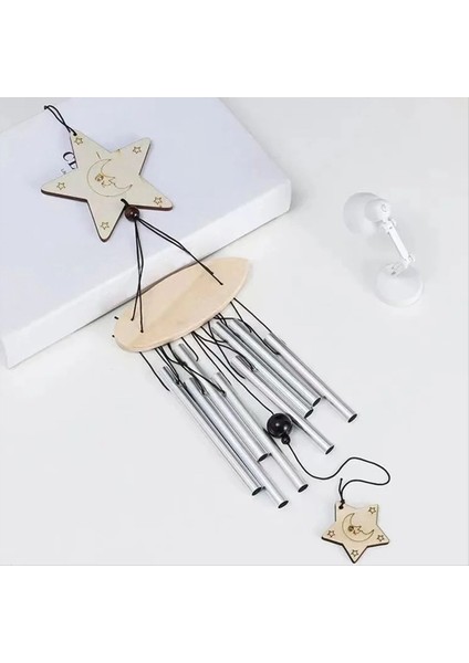 B Metal Rüzgar Çanları Av Bahçe Zili Rüzgar Çan Pencere Zil Duvar Asılı Dekorasyon Ev Dekor Ahşap Rüzgar Çan (Yurt Dışından) modelleri