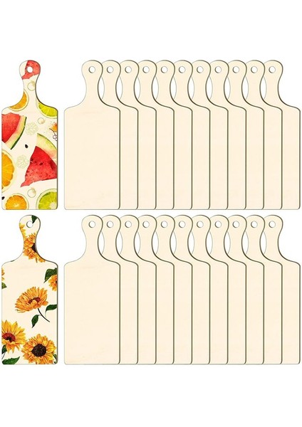 Pürüzsüz Yüzey Dayanıklı Ahşap Diy Doğrama Tahtası Mutfak Dekorasyon Mutfak Aletleri 12 Paketi (Yurt Dışından) modelleri