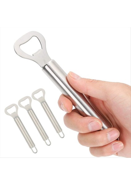 8pcs mini taşınabilir paslanmaz çelik açıcı bira şişe kapakları açıcı mutfak aksesuarları (Yurt Dışından) modelleri