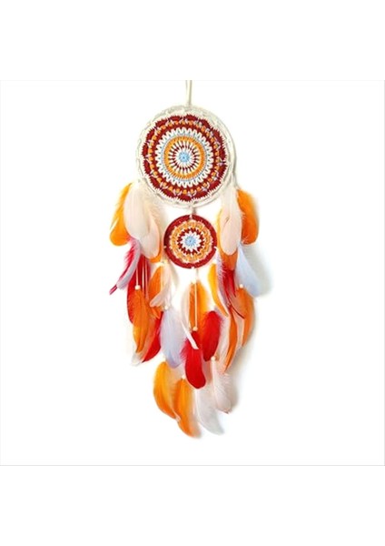 Rüya Catchers Renkli Tüyler Yatak Odası Için Rüya Catcher Duvar Asılı Dekor Hediyeleri Için El Yapımı Rüya Yakalayıcı (Yurt Dışından)