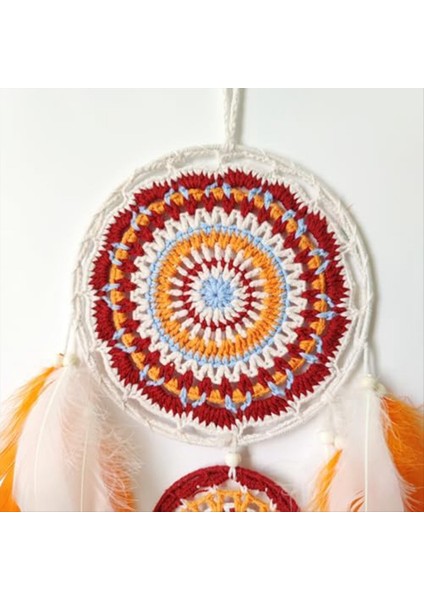 Rüya Catchers Renkli Tüyler Yatak Odası Için Rüya Catcher Duvar Asılı Dekor Hediyeleri Için El Yapımı Rüya Yakalayıcı (Yurt Dışından) modelleri