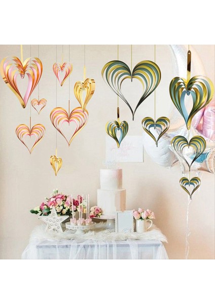 Sevgililer Günü, Doğum Günü, Düğün Dekoru, 3D Aşk Kolye, Asılı Dekorasyon, Atmosfer Sahnesi, Dükkan Penceresi Düzeni-G (Yurt Dışından) modelleri