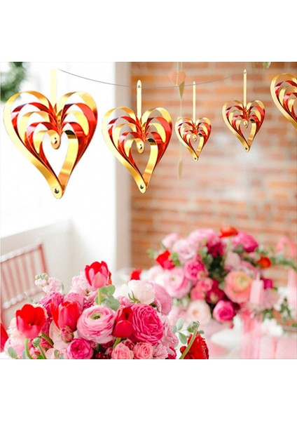 Sevgililer Günü, Doğum Günü, Düğün Dekoru, 3D Aşk Kolye, Asılı Dekorasyon, Atmosfer Sahnesi, Dükkan Penceresi Düzeni-G (Yurt Dışından) indirimleri