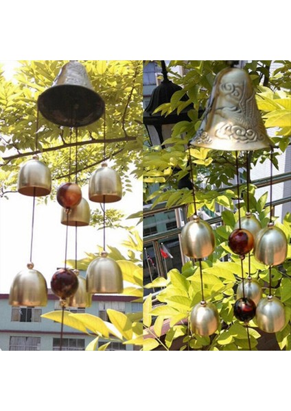 Çan Açık Metal Rüzgar Çanları Bahçe Bahçe Asma Süs Dekor Açık Bahçe (Yurt Dışından) fiyatları