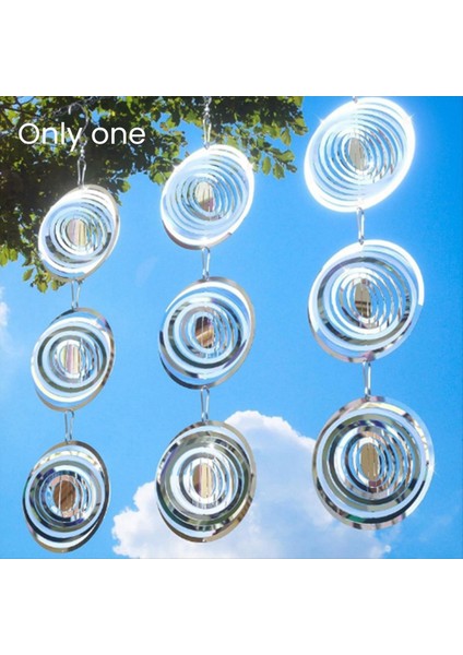 Dışarı Için Kuş Caydırıcıları, Yansıtıcı 3D Paslanmaz Çelik Rüzgar Spinners, Veranda, Bahçeleriniz Için (Yurt Dışından) fiyatları