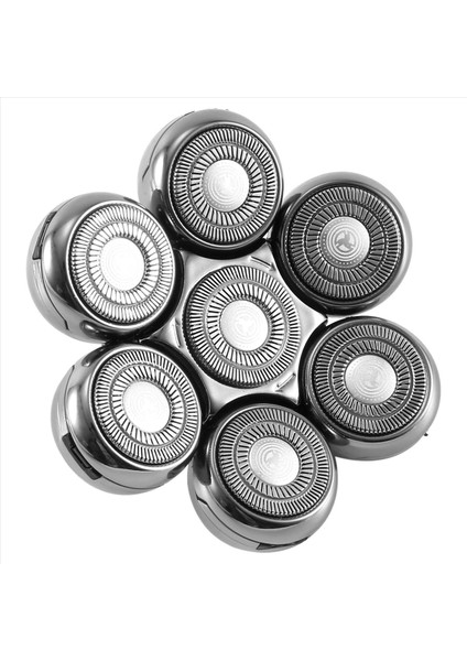 Electric Tıraş Ticaretinin Yedek Kesici Başlığı Erkekler Için Jilet Sakal Düzeltici Islak ve Kuru 7d Yüzen Kafalar Bıçağı Gümüş (Yurt Dışından) fiyatları