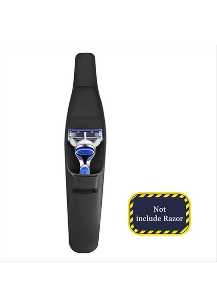 Taşınabilir Tıraş Makinesi Koruyucu Kapak Silikon Tıraş Makinesi Kapak Seyahat Anti-Çizgi Aracı Kılavuz Kırıcı Koruyucu Kapak A (Yurt Dışından)