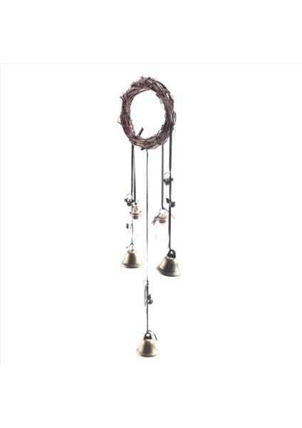 Koruma Için Kapı Düğmesi Için Cadı Çanları, Cadı Rüzgar Çanları Kapı Askı, El Yapımı Rattan Rüzgar Çanları Cadı Dekor (Yurt Dışından) fırsatları