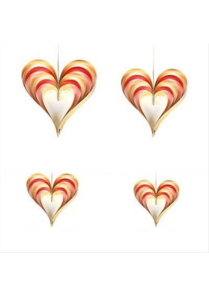 Sevgililer Günü, Doğum Günü, Düğün Dekoru, 3D Aşk Kolye, Asma Dekorasyon, Atmosfer Sahnesi, Dükkan Penceresi Düzeni-D (Yurt Dışından)