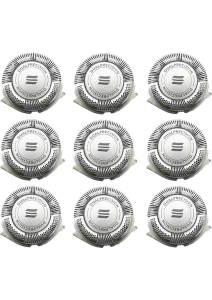 9pcs Hq8 Razor Bıçağı Yedek Tıraş Alınan Kafa Philips PT730 PT735 PT860 PT870 AT750 AT751 AT890 AT891 HQ7120 HQ7100 (Yurt Dışından)