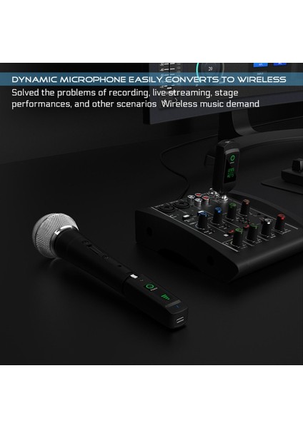 2 4g Kablosuz Mikrofon Xlr Verici Alıcı Dinamik Mikrofon Kablosuz Sistemi Için Gitar Bas Ses Mikser A (Yurt Dışından) indirimleri