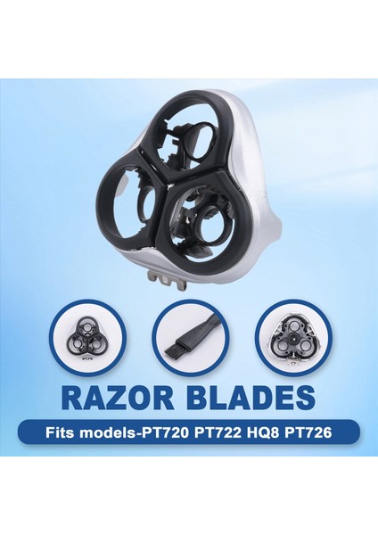 Philips PT725 Serisi HQ823 HQ8240/927 8250 7810XL, Gri (Yurt Dışından) fırsatları