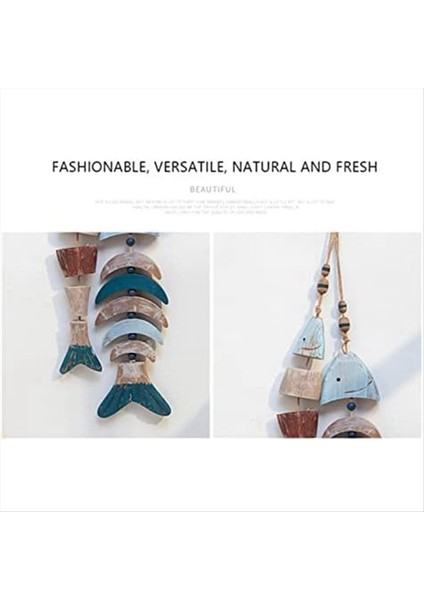 Ahşap Balık Dekor Asılı Balık El Oyma Balık Duvar Dekoru Için Deniz Teması Plaj Teması Göl Evi Asılı Süsleme A (Yurt Dışından) fırsatları