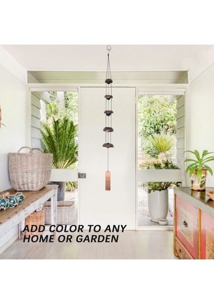 Çan Rüzgar Çanları Tapınak Rüzgar Zili 5 Çan, Ev Bahçesi Için Feng Shui Rüzgar Zili Açık Dekorasyon Anıtı Rüzgar Chime (Yurt Dışından) modelleri