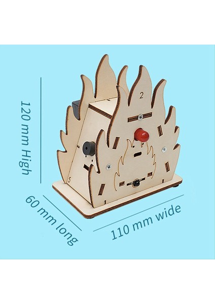 Gençlik Bilimi Deneyi Öğretim Yardımları Yangın Sensörü Malzemeleri Kiti Buhar Eğitim Öğrenme Malzemeleri (Yurt Dışından) modelleri