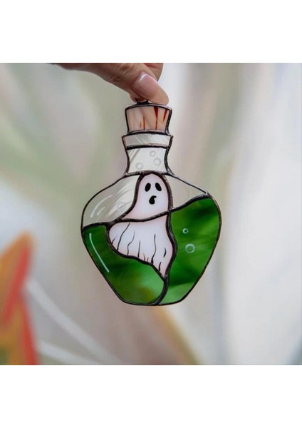 6pcs Cadılar Bayramı Ürkütücü Suncatcher Vitrabeen Cadılar Bayramı Spooky Suncatcher Window Için Cadılar Bayramı Suncatcher Ev Için Dekorasyonlar (Yurt Dışından) fiyatları