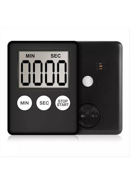 Dijital Mutfak Zamanlayıcısı, Zamanlayıcı, Yumurta Zamanlayıcı, İş için Uygun, Spor Zamanlayıcısı, Oyun, Yemek Zamanlayıcısı, 2 Paket Siyah (Yurt Dışından) modelleri