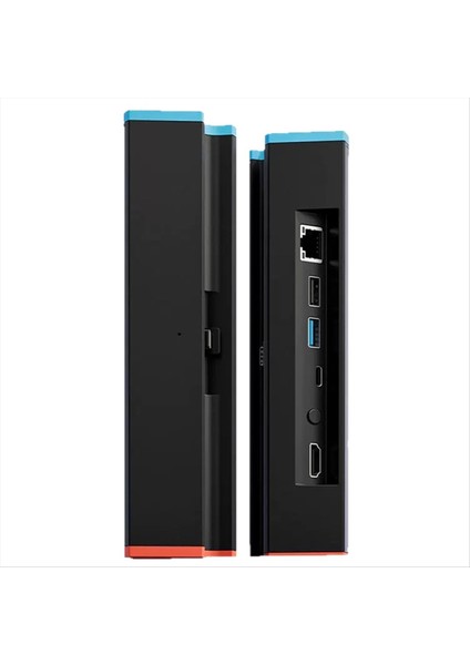 Ağ Bağlantı Noktalı HDMI Uyumlu C-Port USB Adaptörü Için Anahtar 2 Tv Bağlantı Istasyonu Için Taşınabilir Şarj Istasyonu Istasyonu Tabanı (Yurt Dışından) indirimleri