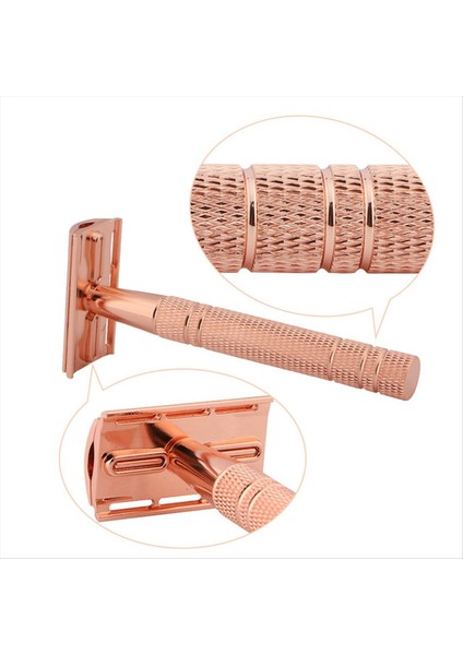 Değiştirilebilir Erkekler Güvenlik Jilet, Çift Kenar Emniyetli Jilet, Erkekler Için Yeniden Kullanılabilir Metal Jilet, B (Yurt Dışından) fırsatları