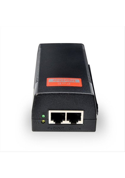 Poe Enjektör 48V 60W Çıkış 100MBPS Ethernet Üzerinden Güç Tek Poe Desteği Ieee 802 3AT Poe Adaptörü Abd Tak (Yurt Dışından)
