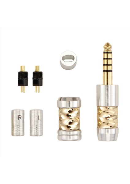 Hıfı Kulaklık Kablosu 4.4 Dengeli Fiş 3.5 Fiş 2.5 Dengeli Fiş Orta Aralık Kaydırıcı 0.78 Pin Gümüş (Yurt Dışından)