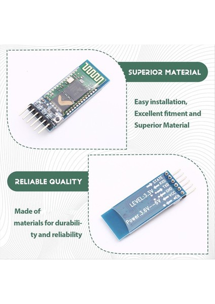 Hc-05 Bluetooth Alaşıcı Modülü Master-Slave Bluetooth Genişletme Kurulu Kablosuz Rf Köle Modülü Arduino Projeleri (Yurt Dışından) fırsatları