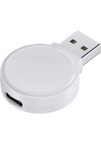 Manyetik Saat Kablosuz Şarj Cihazı Izle 8 7 6 5 4 3 Se Ultra Dock Adaptörü Taşınabilir Pd USB Hızlı Şarj Istasyonu Beyaz (Yurt Dışından)