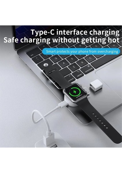 Manyetik Saat Kablosuz Şarj Cihazı Izle 8 7 6 5 4 3 Se Ultra Dock Adaptörü Taşınabilir Pd USB Hızlı Şarj Istasyonu Beyaz (Yurt Dışından) indirimleri