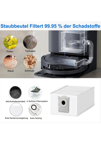 Ecovacs Deebot X9 Pro Omni Elektrikli Süpürge Yedek Parçaları Için Aksesuarlar (Yurt Dışından) fiyatları