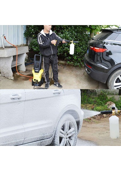 4x Basınçlı Yıkama Kar Köpüğü Hızlı Fiş Konnektörü 1/4 Inç Püskürtme Tabancası Değnek Lance Adaptörü Hızlı Bağlantıyı Kesme (Yurt Dışından) modelleri