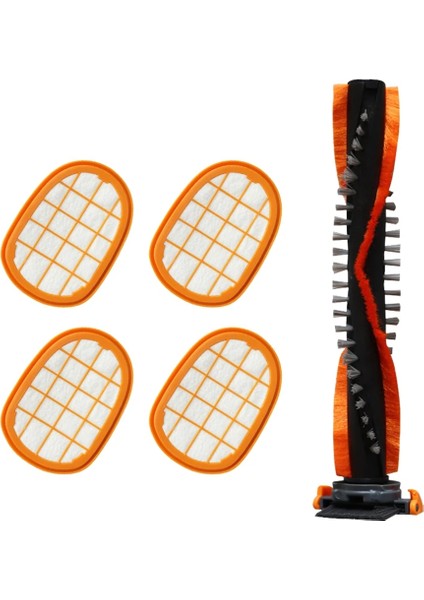5 Adet Rulo Fırça Hepa Filtre Philips Için FC6822 FC6823 FC6827 FC6908 FC6906 FC6904 FC6720 Elektrikli Süpürge Parçaları (Yurt Dışından) fiyatları