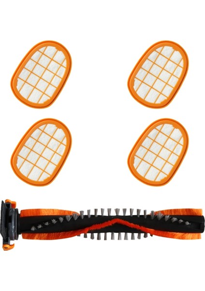 5 Adet Rulo Fırça Hepa Filtre Philips Için FC6822 FC6823 FC6827 FC6908 FC6906 FC6904 FC6720 Elektrikli Süpürge Parçaları (Yurt Dışından) modelleri
