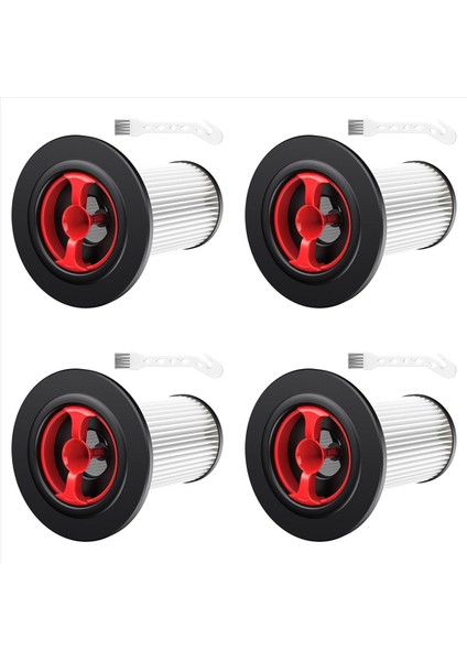 Bosch Sınırsız Gen2 Serisi 8 Elektrikli Süpürgeler Için 4x Yedek Filtre Bosch Elektrikli Süpürgeler Için Hepa Filtre 12036642 (Yurt Dışından)