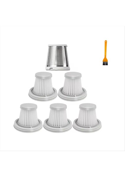 SSXCQ01XY Hepa Filtre Xiaomi Mijia Kullanışlı Elektrikli Süpürge Yedek Parça Ev Araba Mini Kablosuz Yedek Aksesuarlar (Yurt Dışından)