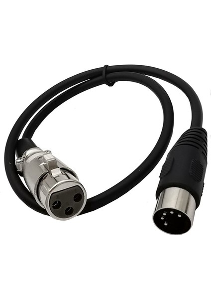 2x Dın 5 Pin - Xlr 3 Pin Ses Kablosu Mıdı Veya Xlr Dın 5p Erkek - Xlr Dişi ile Müzik Aletlerini Veya Kabloları Eşleştirmek Için (Yurt Dışından) modelleri