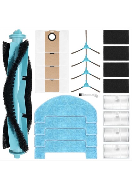 Proscenic Q8 Max/mova E20 Plus/monsga Ms1 Max/liectroux M70 Pro Elektrikli Süpürge Yedek Parçaları Için Aksesuarlar (Yurt Dışından)