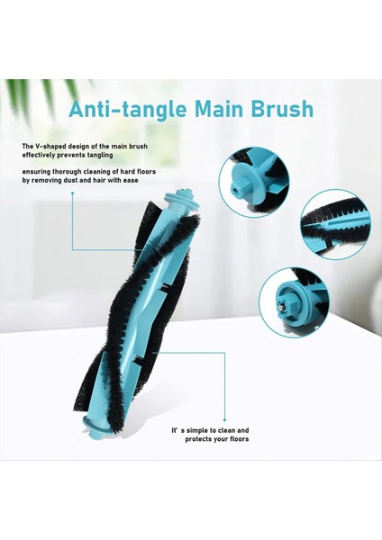 Proscenic Q8 Max/mova E20 Plus/monsga Ms1 Max/liectroux M70 Pro Elektrikli Süpürge Yedek Parçaları Için Aksesuarlar (Yurt Dışından) modelleri