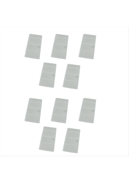 Dreame Trouver Mova E10/E20 Artı Elektrikli Süpürge Aksesuarları Hepa Filtre 10 Adet Için Yedek Yedek Parça (Yurt Dışından)