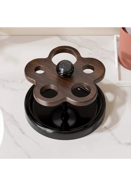 Çevre Dostu Ahşap Diş Fırçası Tutucu - Banyo Temelleri Için 5 Yuvalı Düzenleyici Elektrikli Fırçalar ve Tıraş Makinelerine Uygun (Yurt Dışından) fırsatları