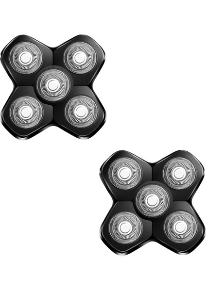 5 Bıçak Manyetik Kafa Tıraş Makinesi Yedek Bıçaklar Manscaped Erkekler Için Kubbe Tıraş Makinesi Manyetik Eki 2 Adet (Yurt Dışından)