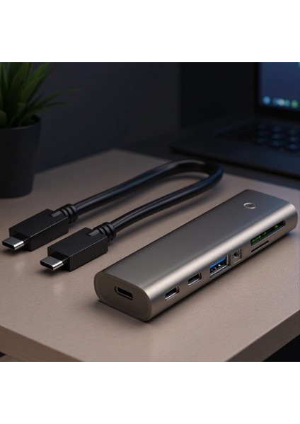 USB Hub Usb-A(Gen2)+2xusb-C(Gen 2)+ Sd/tf 3 0 Hub Dizüstü Bilgisayar Için Çoklu Splitter Adaptörü Pc Bilgisayar Aksesuarları (Yurt Dışından) indirimleri